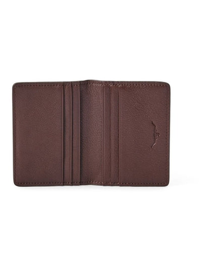 Farrier Fold Cardholder Wallet in Whiskey