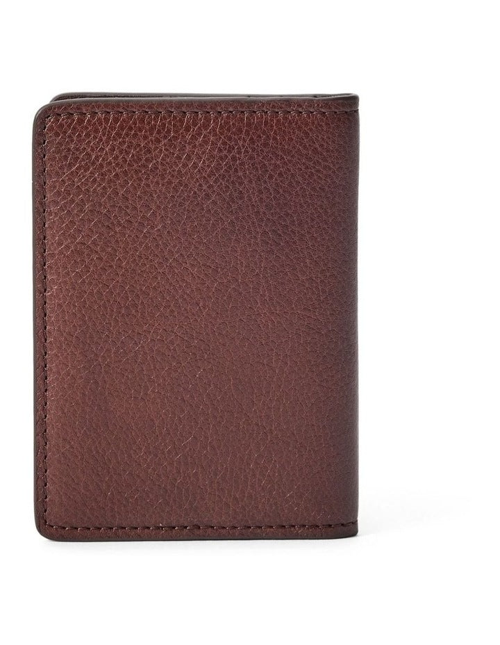 Farrier Fold Cardholder Wallet in Whiskey