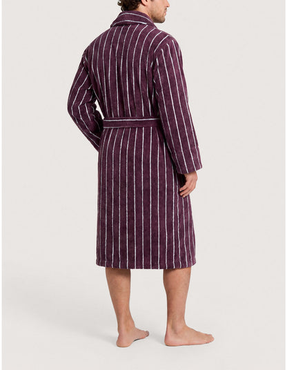 AVEN STRIPE DAD ROBE LARGE / X-LARGE ROBE IN CLOVE
