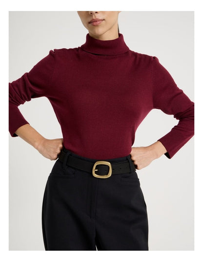 Ruby Belt in Black