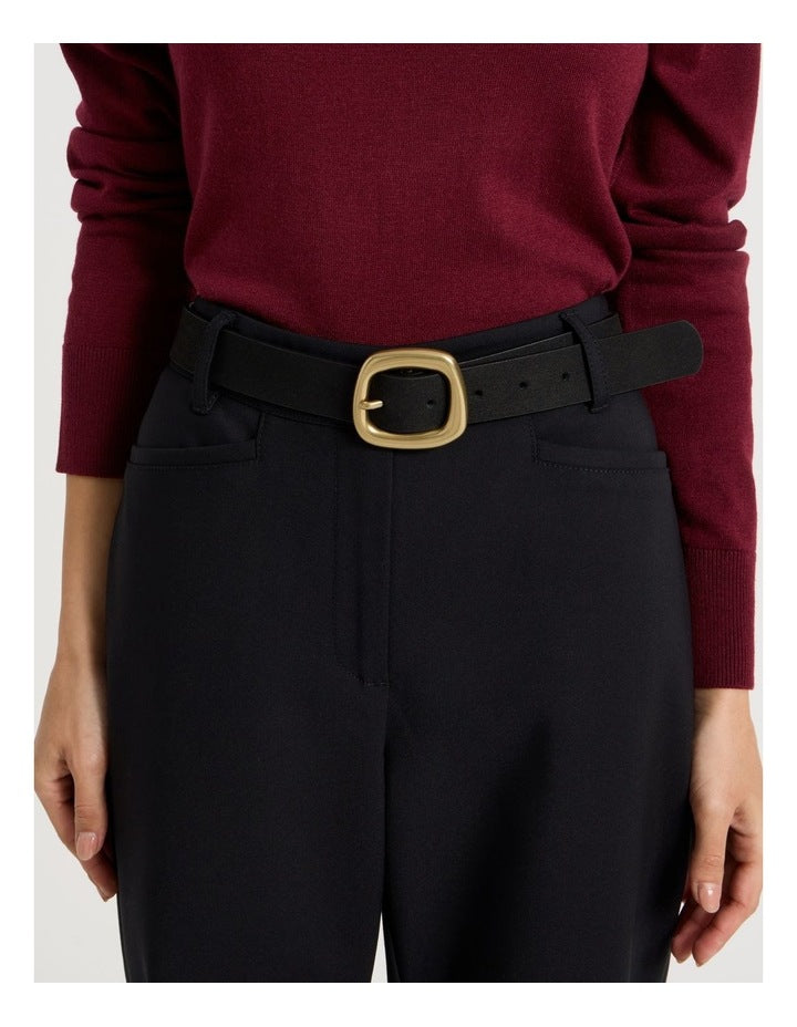Ruby Belt in Black