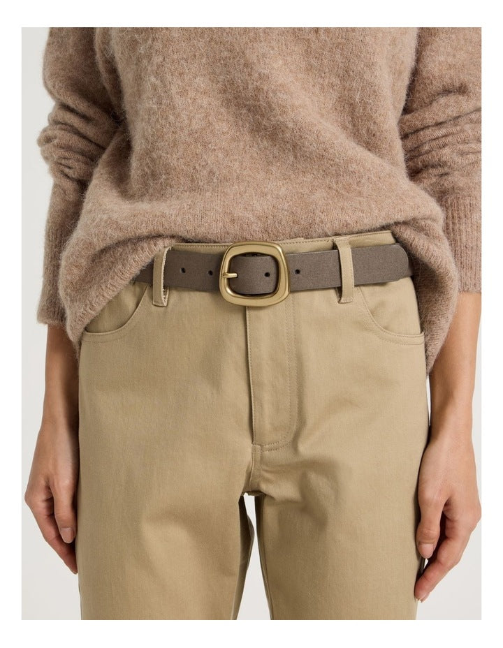 Ruby Belt in Olive