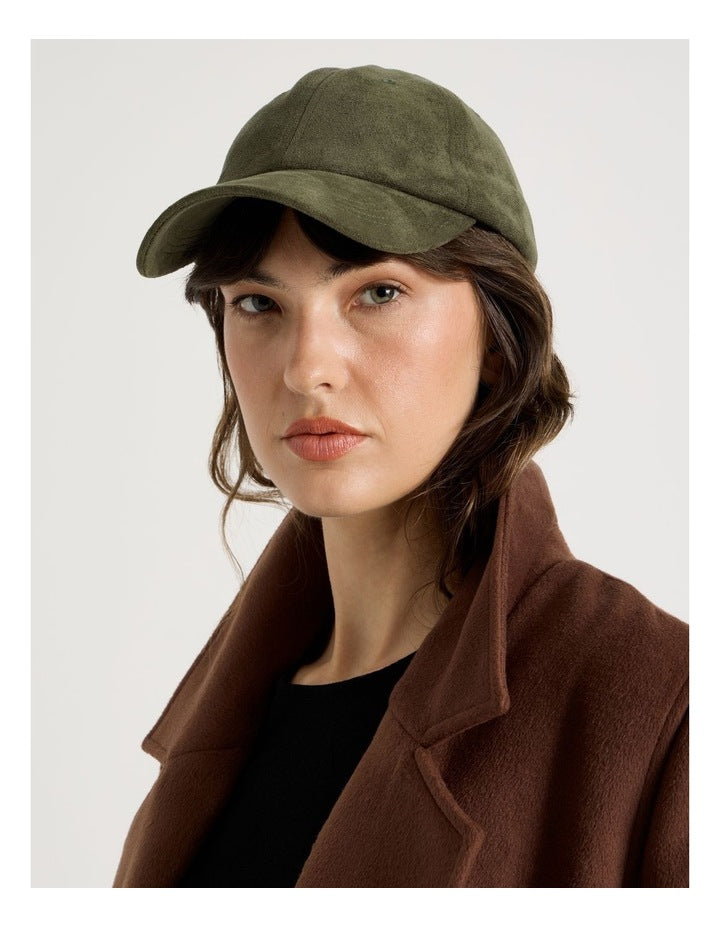 Amelia Cap in Olive