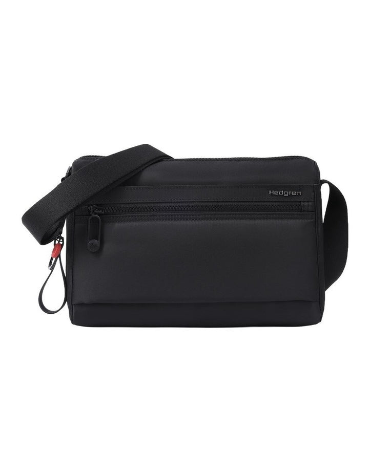 Eye M Crossbody Bag in Black