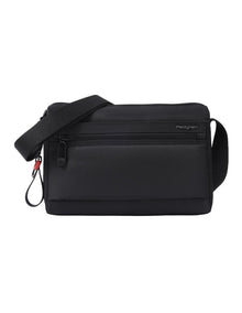 Eye M Crossbody Bag in Black