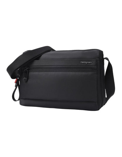 Eye M Crossbody Bag in Black