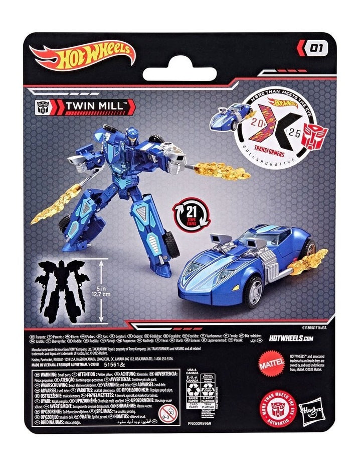 Collaborative Hot Wheels x Transformers Twin Mill