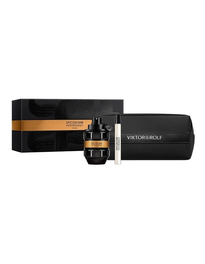 Spicebomb Extreme EDP 90ml Set (Includes Spicebomb Extreme EDT 10ml & Pouch)