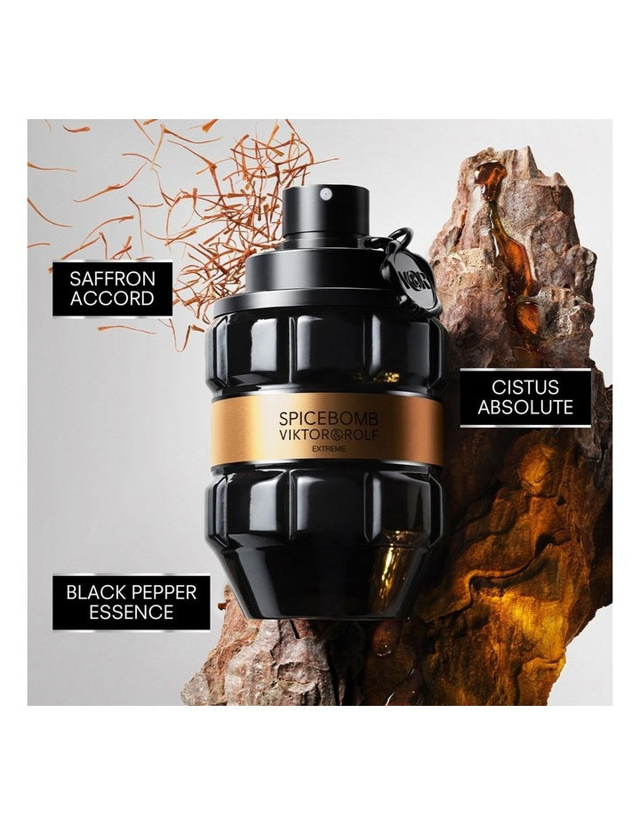 Spicebomb Extreme EDP 90ml Set (Includes Spicebomb Extreme EDT 10ml & Pouch)