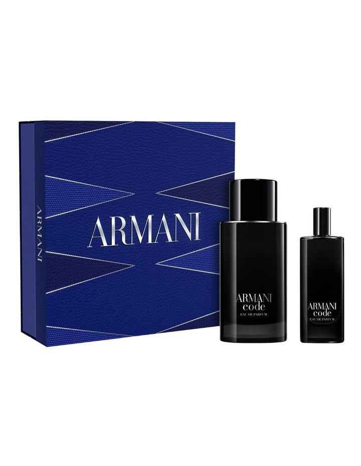 Armani Code Homme EDP 75ml Set (Includes Code Homme EDP 15ml)