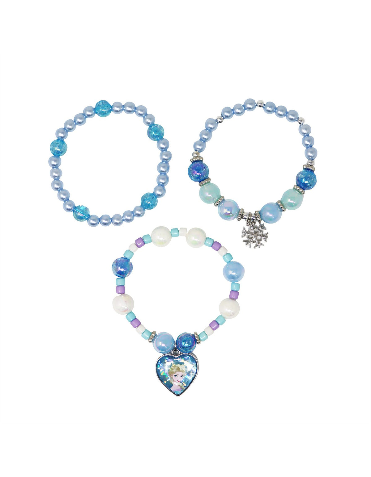 DISNEY FROZEN ELSA BRACELET SET OF 3
