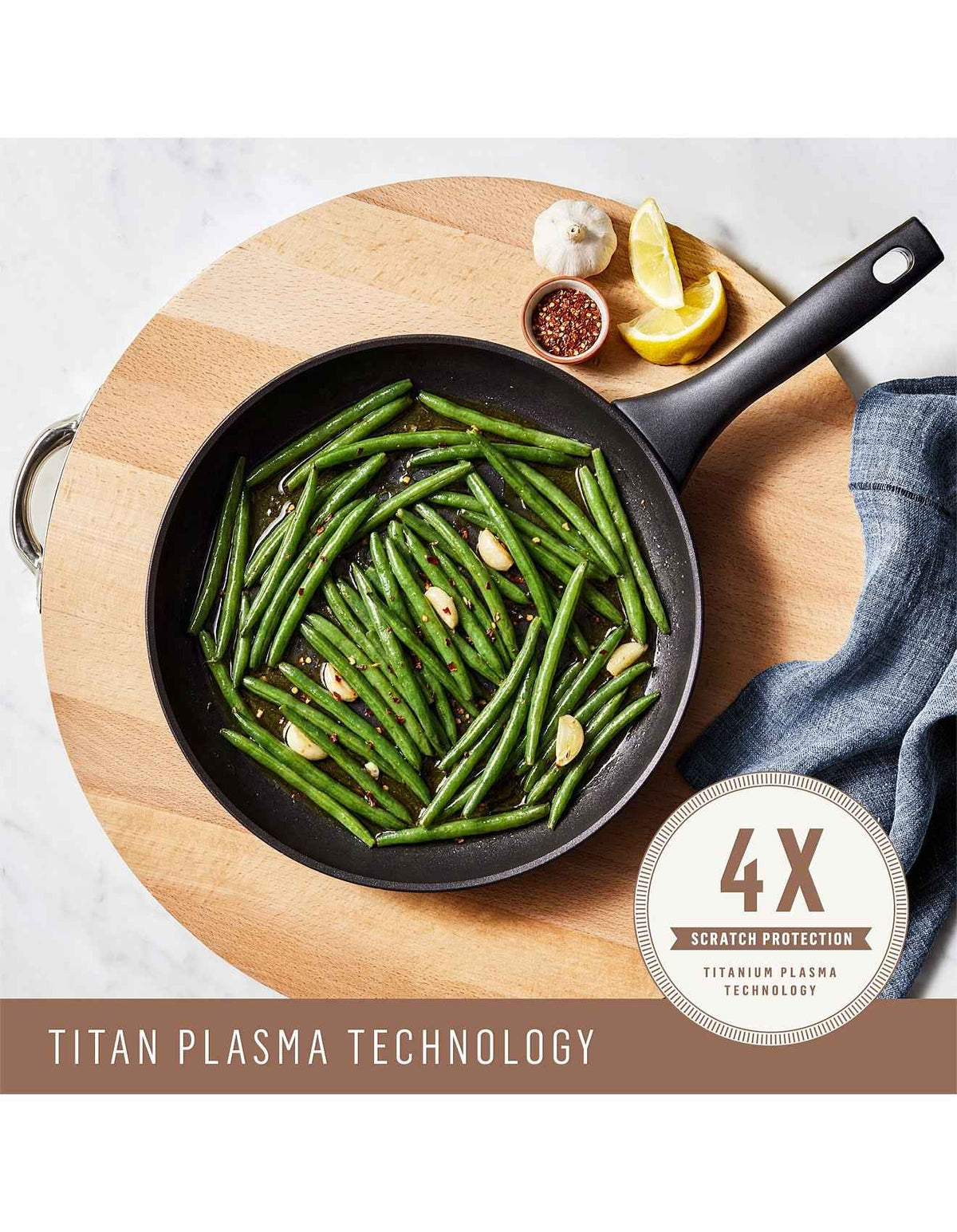 Essteele Per Domani Ceramic Induction Open French Skillet Twin Pack 20/26cm