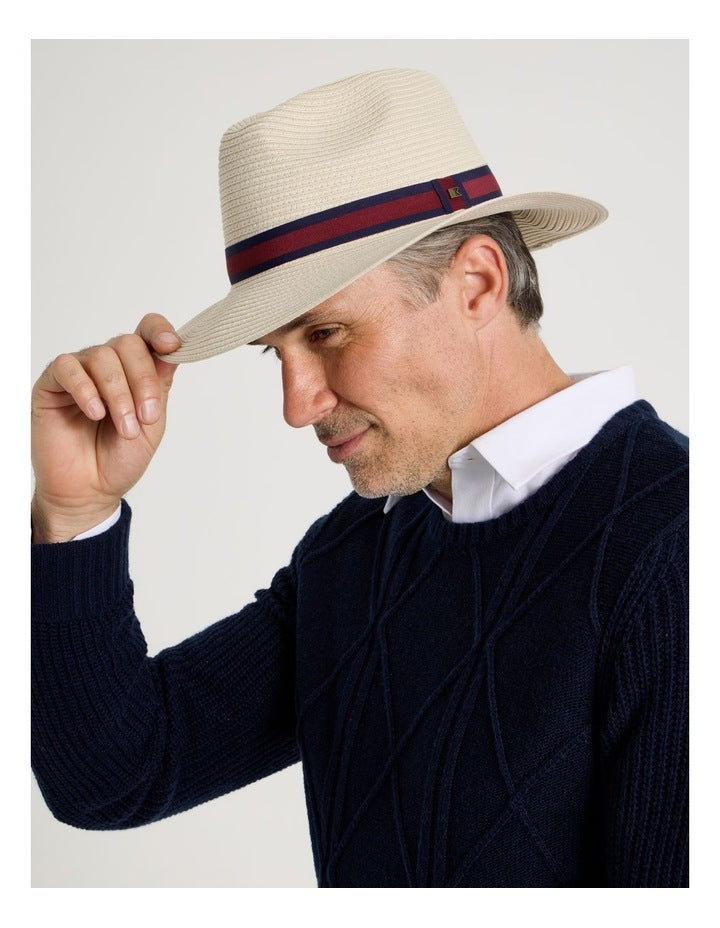 Crushie Panama Hat in Beige