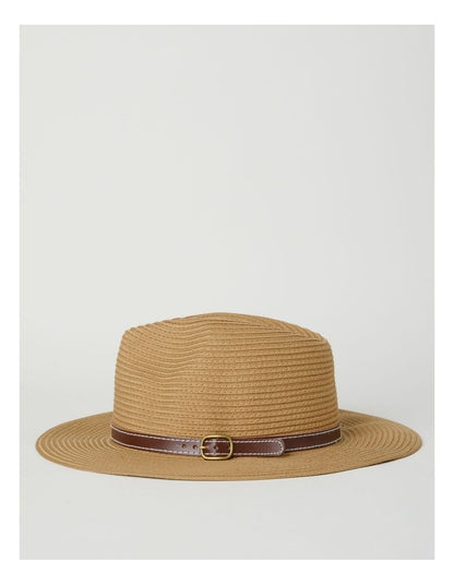 Crushie Panama Hat in Tan