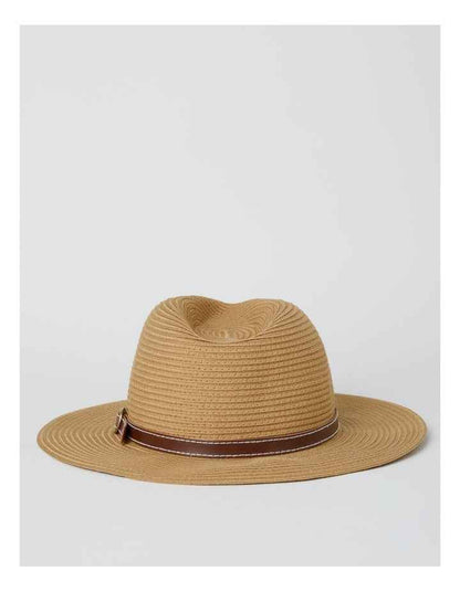 Crushie Panama Hat in Tan