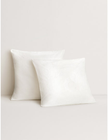 TOLEM EUROPEAN PILLOWCASE IN WHITE