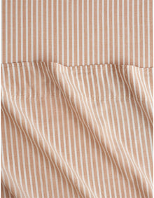 REILLY STRIPE KING SINGLE SHEET SET IN SPICE