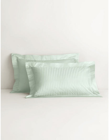 1200TC MILLENNIA TAILORED PILLOWCASE IN LIGHT PEPPERMINT