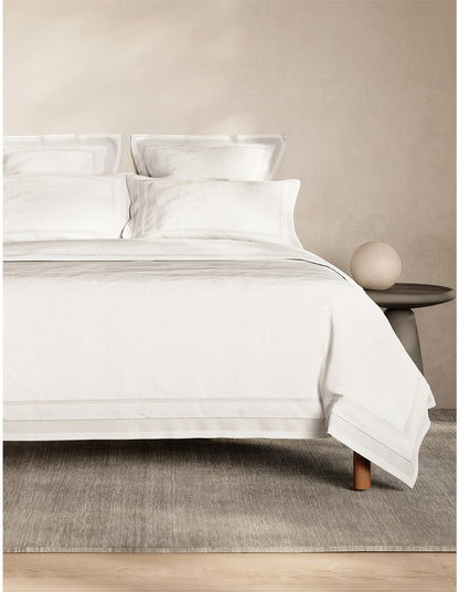 WINNMANN QUEEN QUILT COVER SET IN WHITE