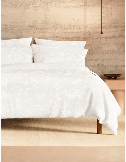 TOLEM QUEEN QUILT COVER IN WHITE