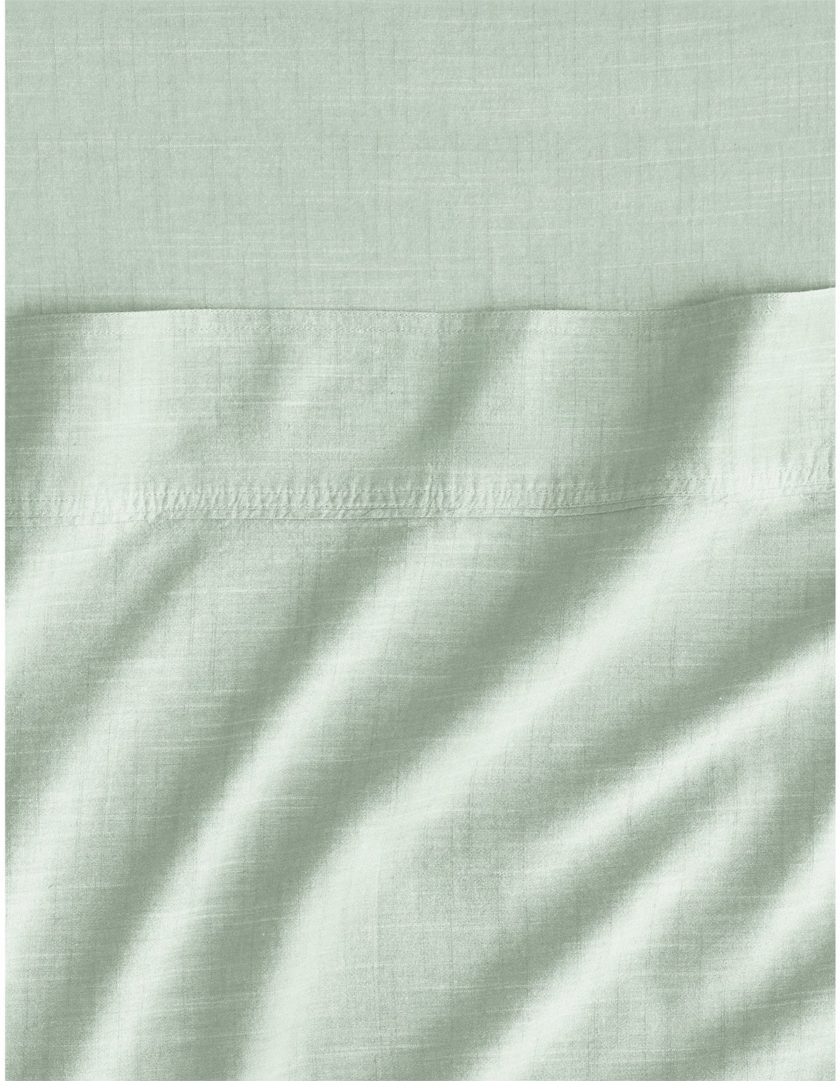 REILLY DOUBLE SHEET SET IN LIGHT PEPPERMINT