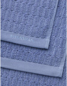 HARRISON BATH SHEET IN CORNFLOWER