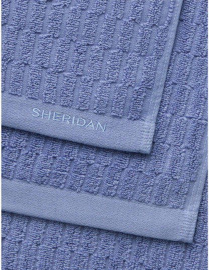HARRISON BATH SHEET IN CORNFLOWER