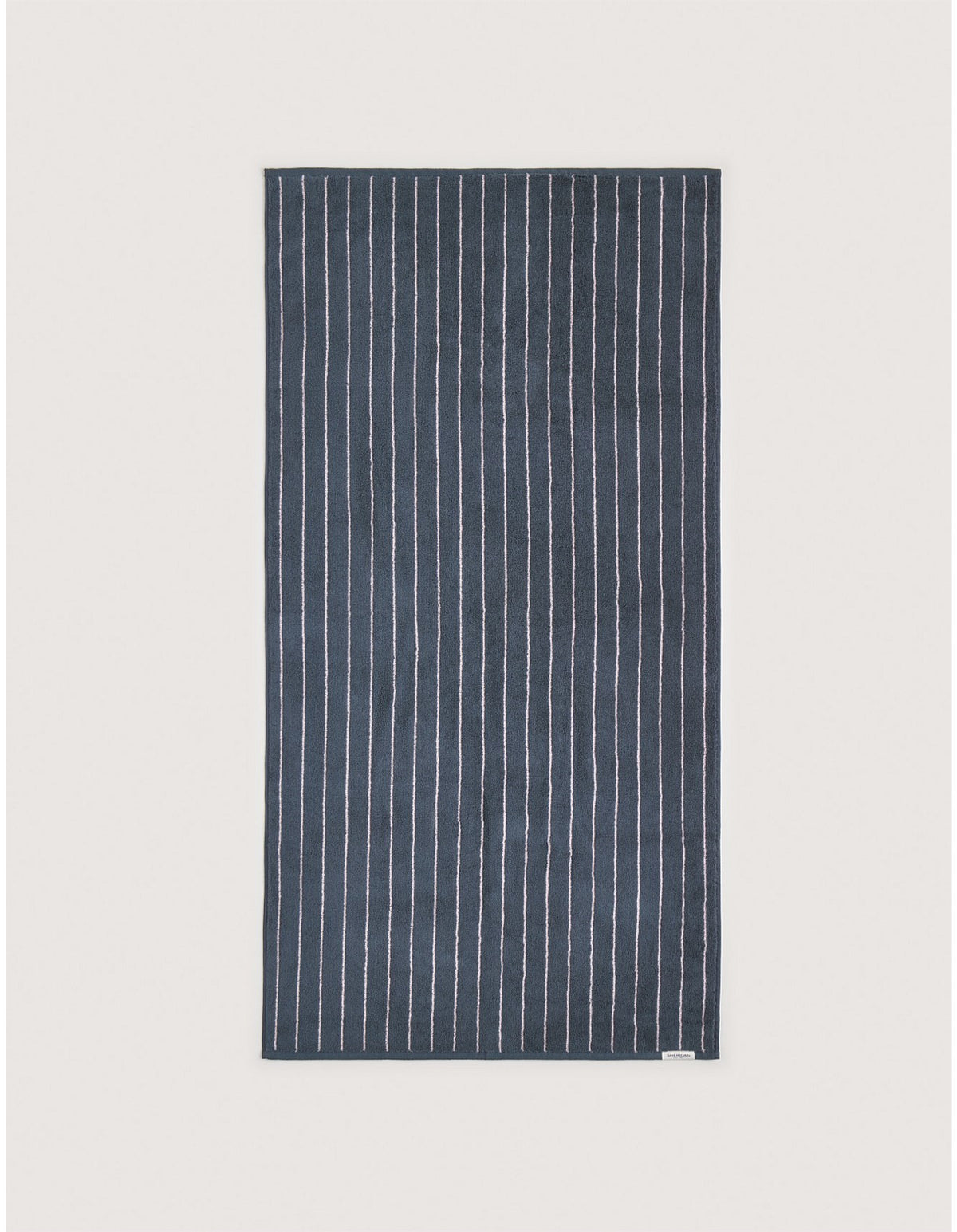 AVEN STRIPE BATH MAT IN ECLIPSE