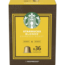 Starbucks by Nespresso Blonde Espresso Roast Coffee Pods 36 Pack