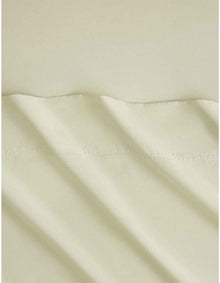 BAYLEY WASHED PERCALE DOUBLE SHEET SET IN SOFT GREEN