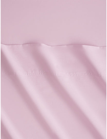 BAYLEY WASHED PERCALE KING SHEET SET IN VIOLET ICE
