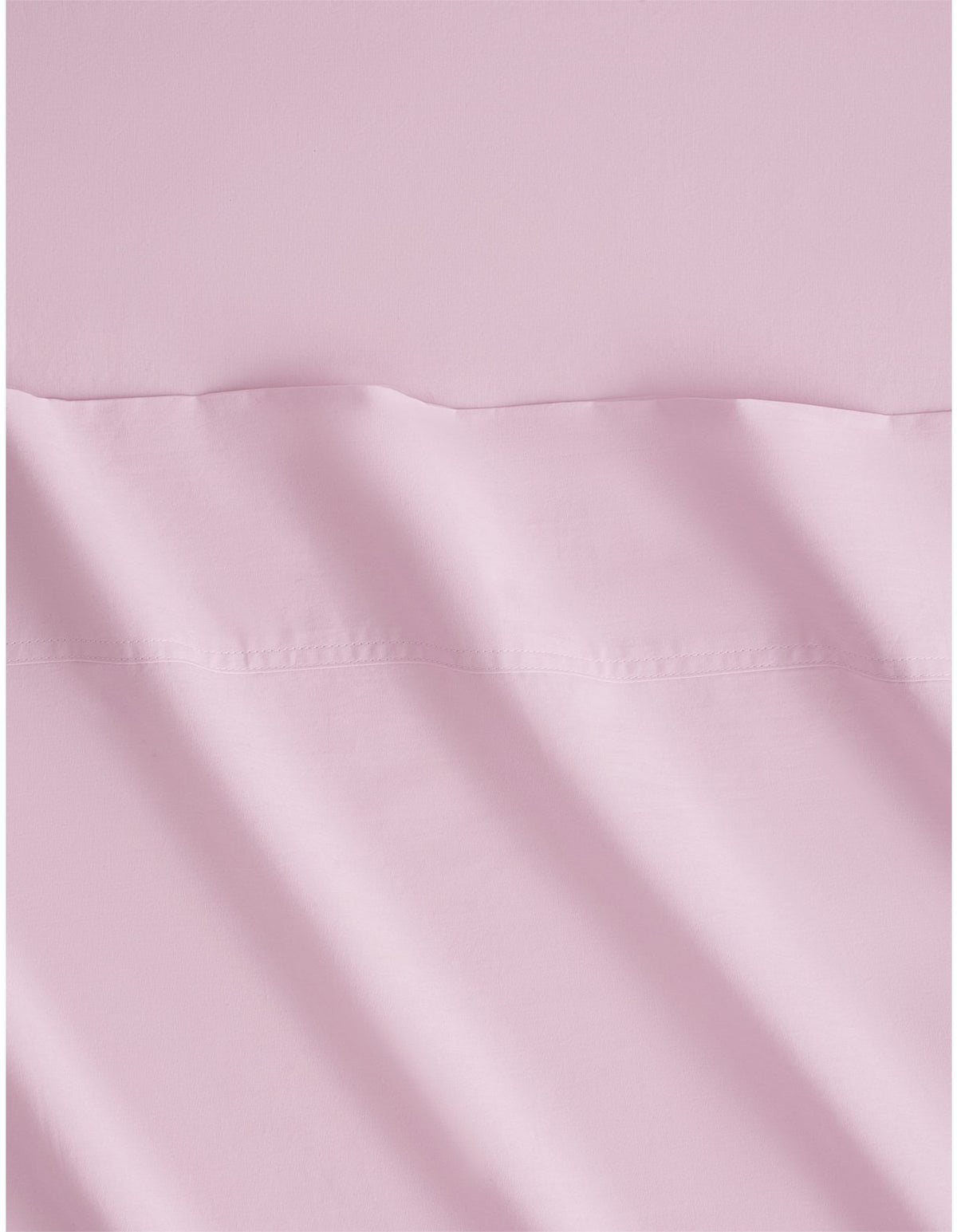 BAYLEY WASHED PERCALE SINGLE SHEET SET IN VIOLET ICE