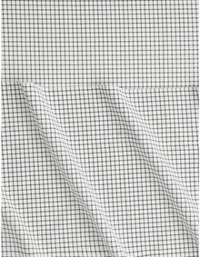 BAYLEY WINDOWPANE KING SINGLE SHEET SET IN MIDNIGHT