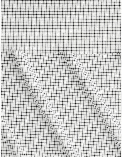 BAYLEY WINDOWPANE SINGLE SHEET SET IN MIDNIGHT