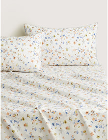 SCARLA QUEEN SHEET SET IN MULTI