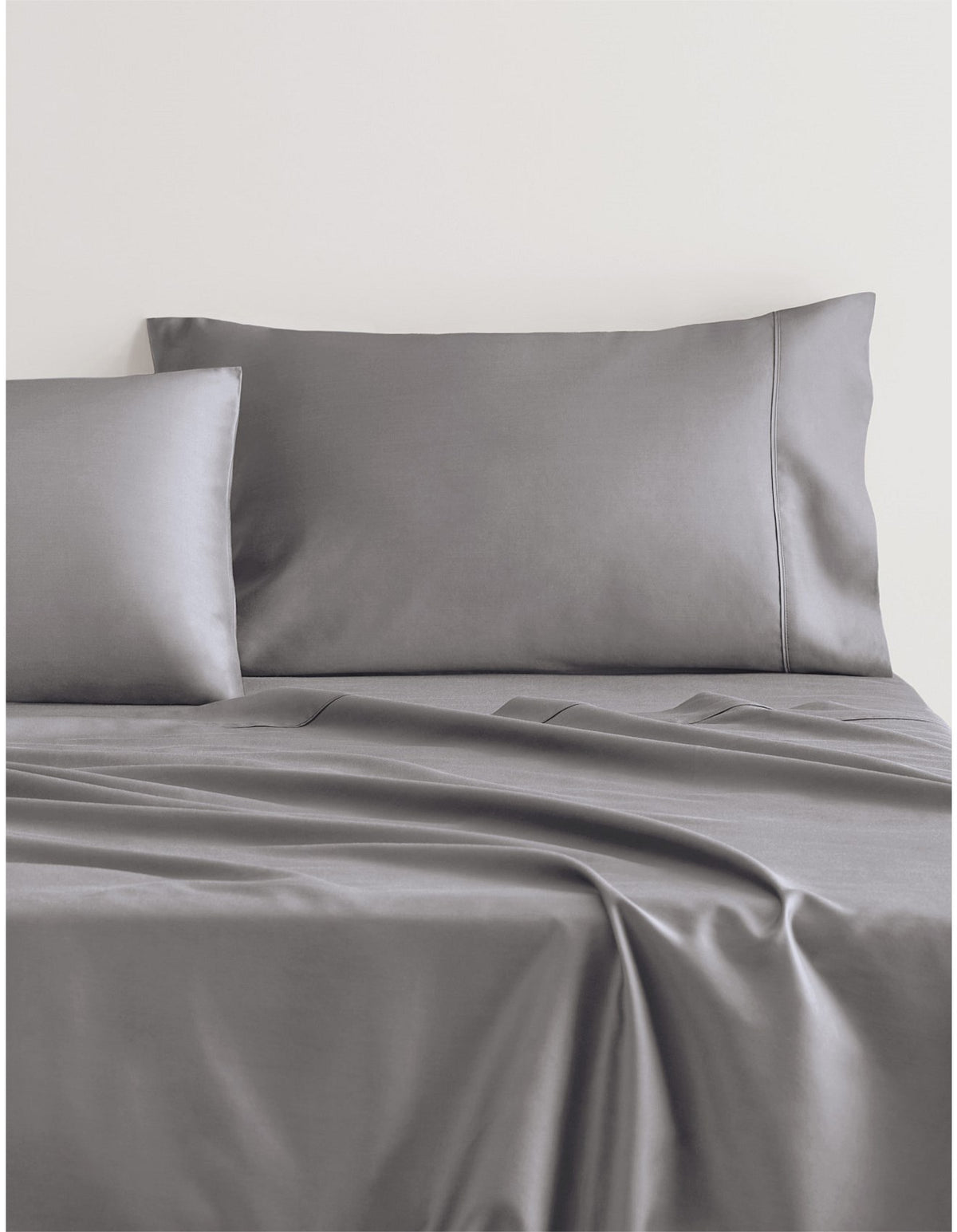 SUPER SOFT TENCEL COTTON KING SHEET SET IN STONE