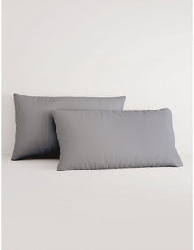 SUPER SOFT TENCEL COTTON PILLOWCASE PAIR IN STONE