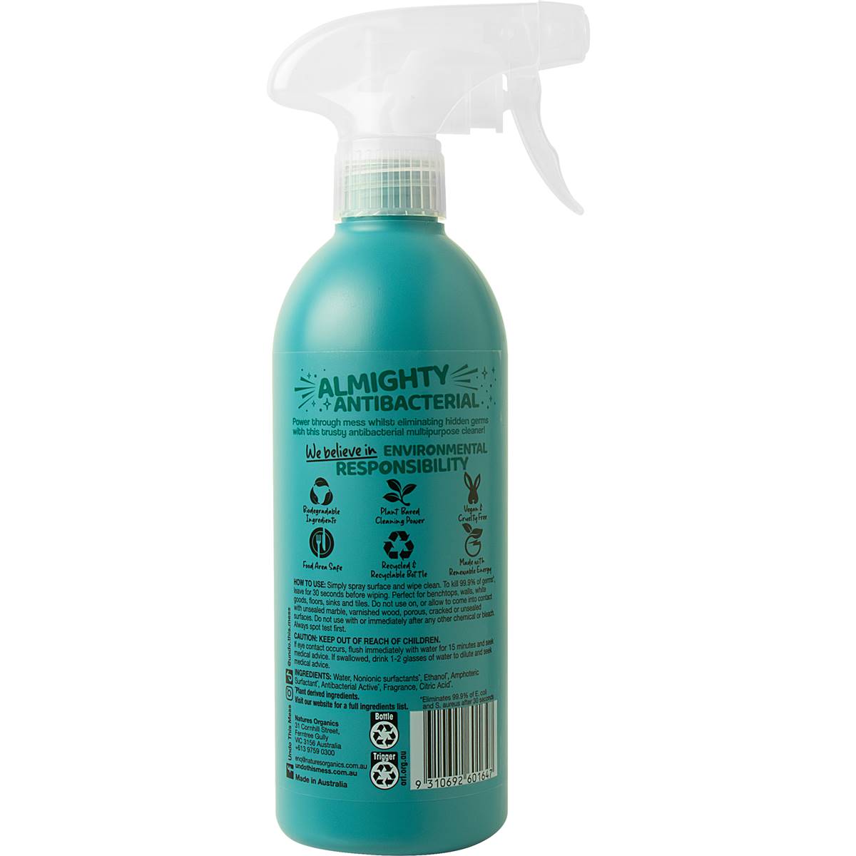 Undo This Mess Almighty Antibacterial Multipurpose Cleaner 475mL