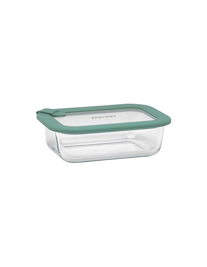 STORE RECTANGLE CONTAINER W VENT 640ML EUCALYPTUS