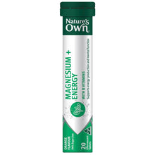 Nature's Own Magnesium+ Energy Effervescent With b Vitamins & Caffeine 20 Pack