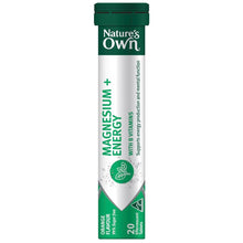 Nature's Own Magnesium+ Energy Effervescent With b Vitamins & Caffeine 20 Pack