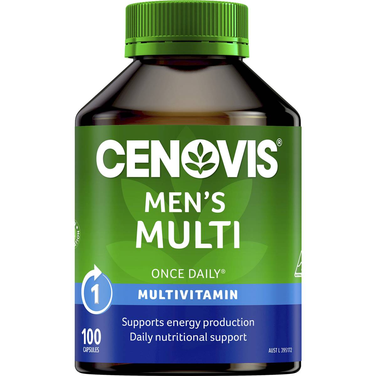 Cenovis Men's Once Daily Multivitamin Capsules 100 Pack