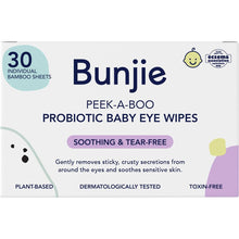 Bunjie Probiotics Baby Eye Wipes 30 Pack