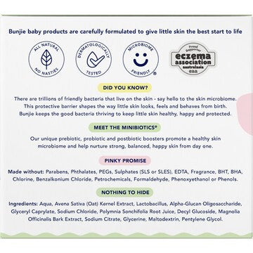 Bunjie Probiotic Baby Eye Wipes Soothing & Tear-Free 30 pack