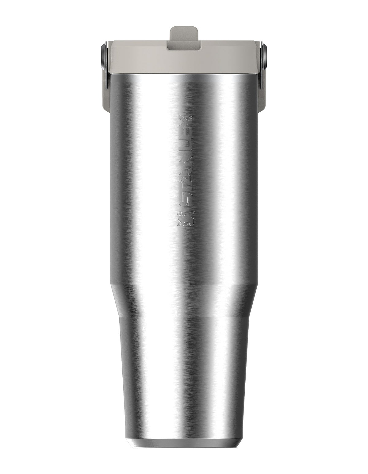 ICEFLOW FLIP STRAW 2.0 TUMBLER 30OZ STAINLESS STEEL ASH