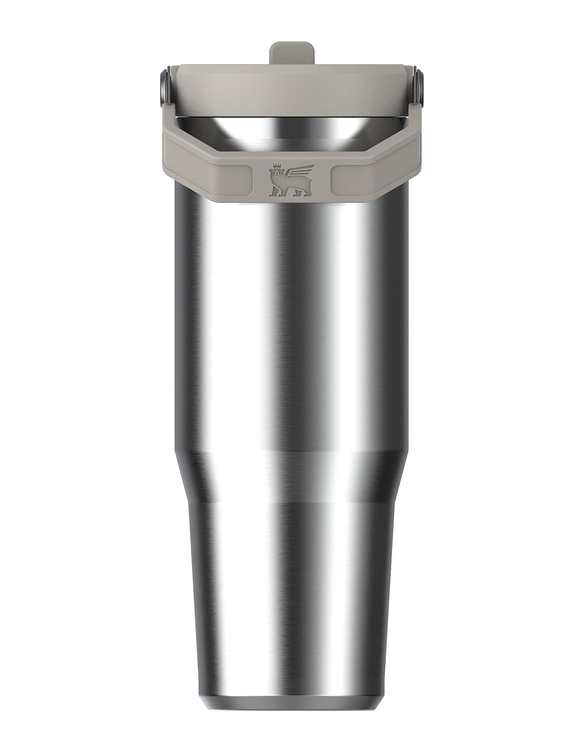 ICEFLOW FLIP STRAW 2.0 TUMBLER 30OZ STAINLESS STEEL ASH