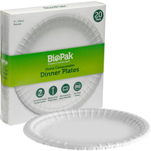 BioPak Dinner Plates 23cm 20 pack