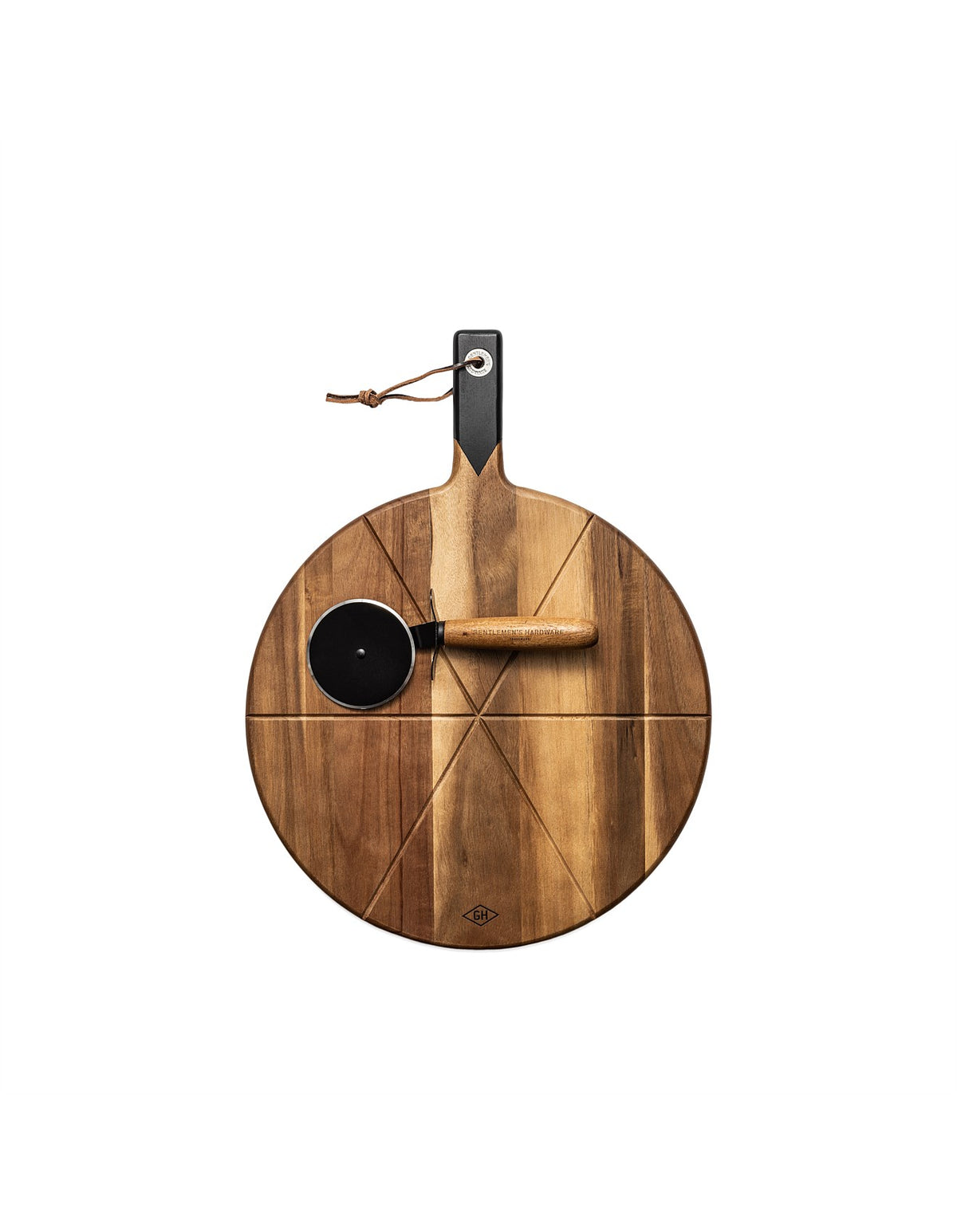 Pizza Cutter and Serving Board
