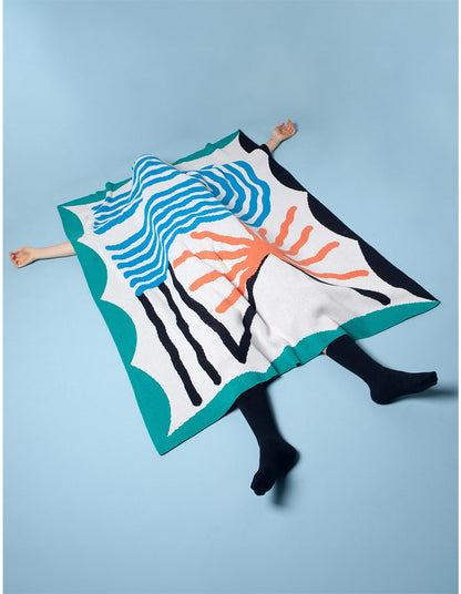 Hawkins Knit Blanket