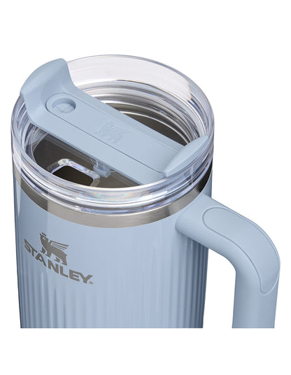 QUENCHER H2.0 FLOWSTATE FLUTED TUMBLER 40OZ BLUE DREAM GLOSS
